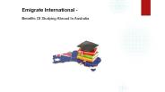 Benefits Of Studying Abroad In Australia