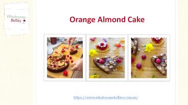 Orange and Almond Cake