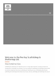 Scaffolding and shuttering services