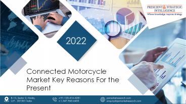 Connected Motorcycle Market Report by 2030
