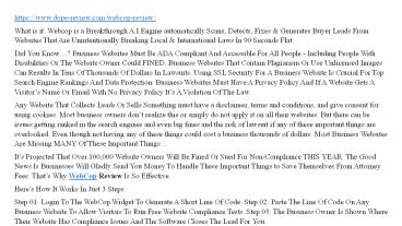 presentation player overlay