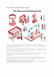The 2022 Event Marketing Guide - Eventalways