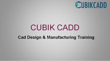 Mechanical Project in Coimbatore | Cad Project Center in Coimbatore