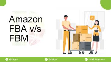 Amazon FBA v/s FBM