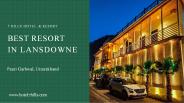 Best Resort in Lansdowne