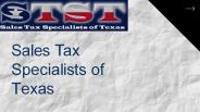 Sales Tax Specialists of Texas