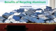 Benefits of Recycling Aluminum