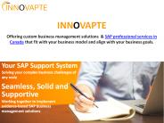 SAP Professional Services in Canada - Innovapte