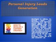 Personal Injury Leads Generation