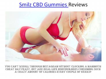 Smilz CBD Gummies Reviews
