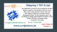 Shipping CMS System - SCRIPTSTORE.IN