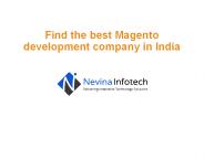 Find the best Magento development company in India