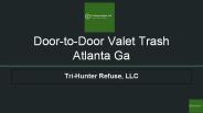 Door-to-Door Valet Trash Atlanta Ga