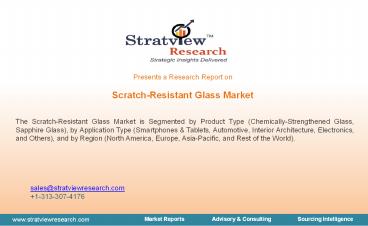 Scratch-Resistant Glass Market Size, Share, Trend, Forecast, & Industry Analysis – 2020-2025