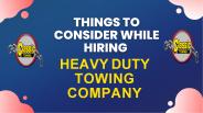 Things to Consider While Hiring Towing Company