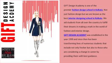 Top interior designing school in Kolkata