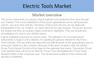 Electric Power Tools Market Report