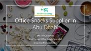 Office Snacks Supplier in Abu Dhabi
