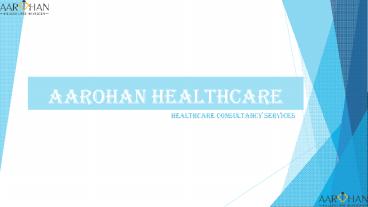 healthcare consultancy services
