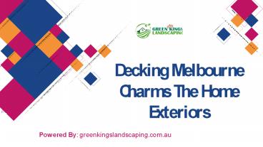 Decking Melbourne Charms The Home Exteriors