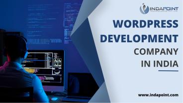 WordPress Website Development Company India