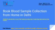 Book Blood Sample Collection from Home in Delhi