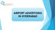 Airport Advertising In Hyderabad