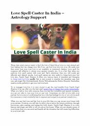 Love Spell Caster In India - Astrology Support