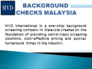 Background Checks Malaysia