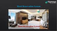 Hotel Reservation System