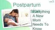 Postpartum Depression: Everything A New Mom Needs To Know