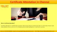 How can I get Certificate Attestation in Chennai? (1)