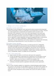 ISO 27001 CERTIFICATION