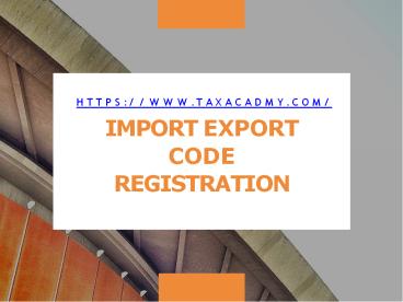Import Export Code Registration consultant in Delhi 91 8279562532