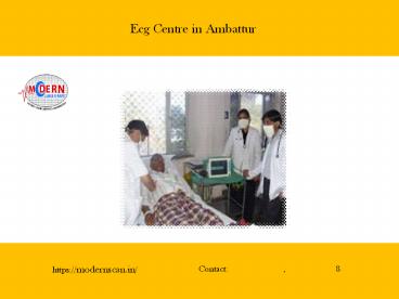 Ecg Centre in Ambattur