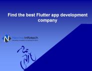 Find the best Flutter app development company