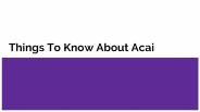Things To Know About Acai - Amazonas4U