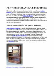 antique furniture uk