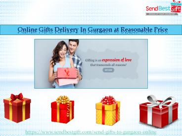 Online Gifts Delivery In Gurgaon