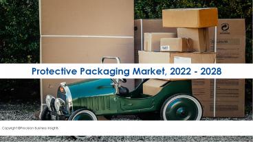 Protective Packaging Market Analysis with Trends Forecast to 2028