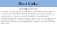 Zipper Market Report