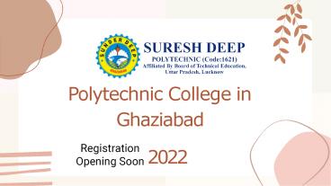 Diploma after 10 from the polytechnic college in Ghaziabad