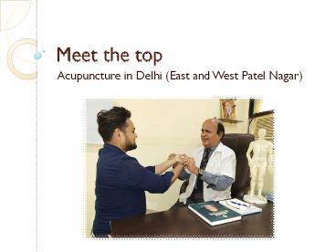 Acupuncture in Delhi (1)