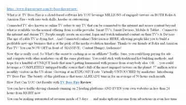 presentation player overlay