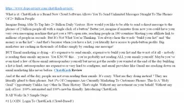 presentation player overlay