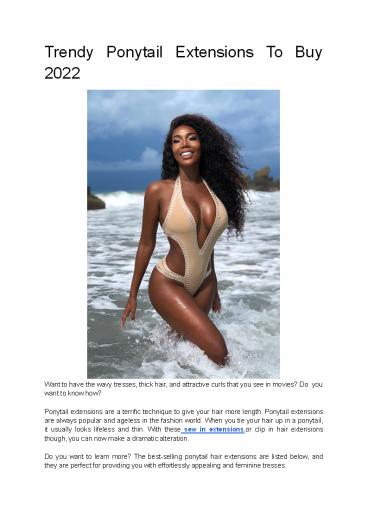 Trendy Ponytail Extensions To Buy 2022 (1)