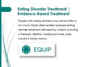 Eating Disorder Treatment | Evidence-Based Treatment
