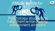 Psychology assignment help in Australia