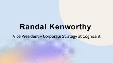 Randall Kenworthy - A Notable Professional From Medfield, MA