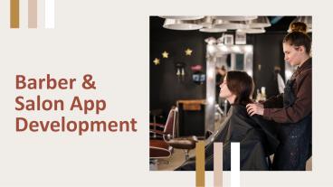 Barber & Salon App Development Services